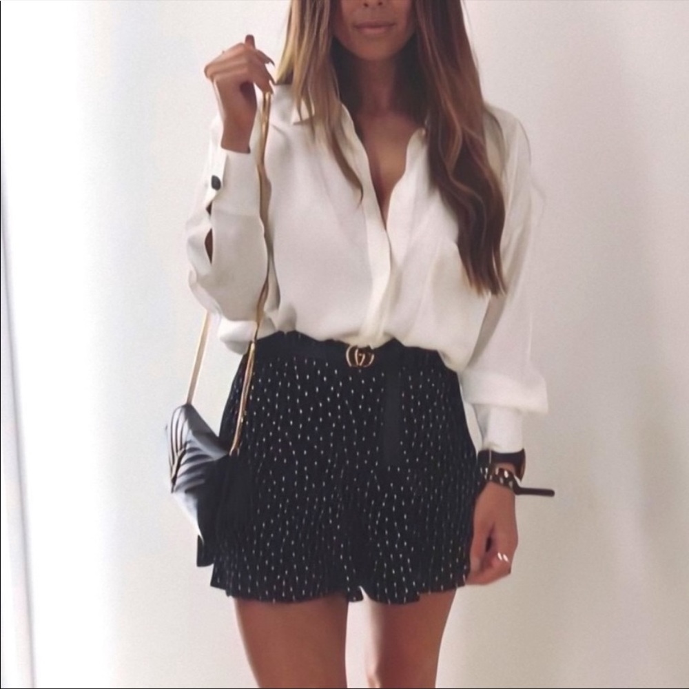 Zara Polka Dot Skort